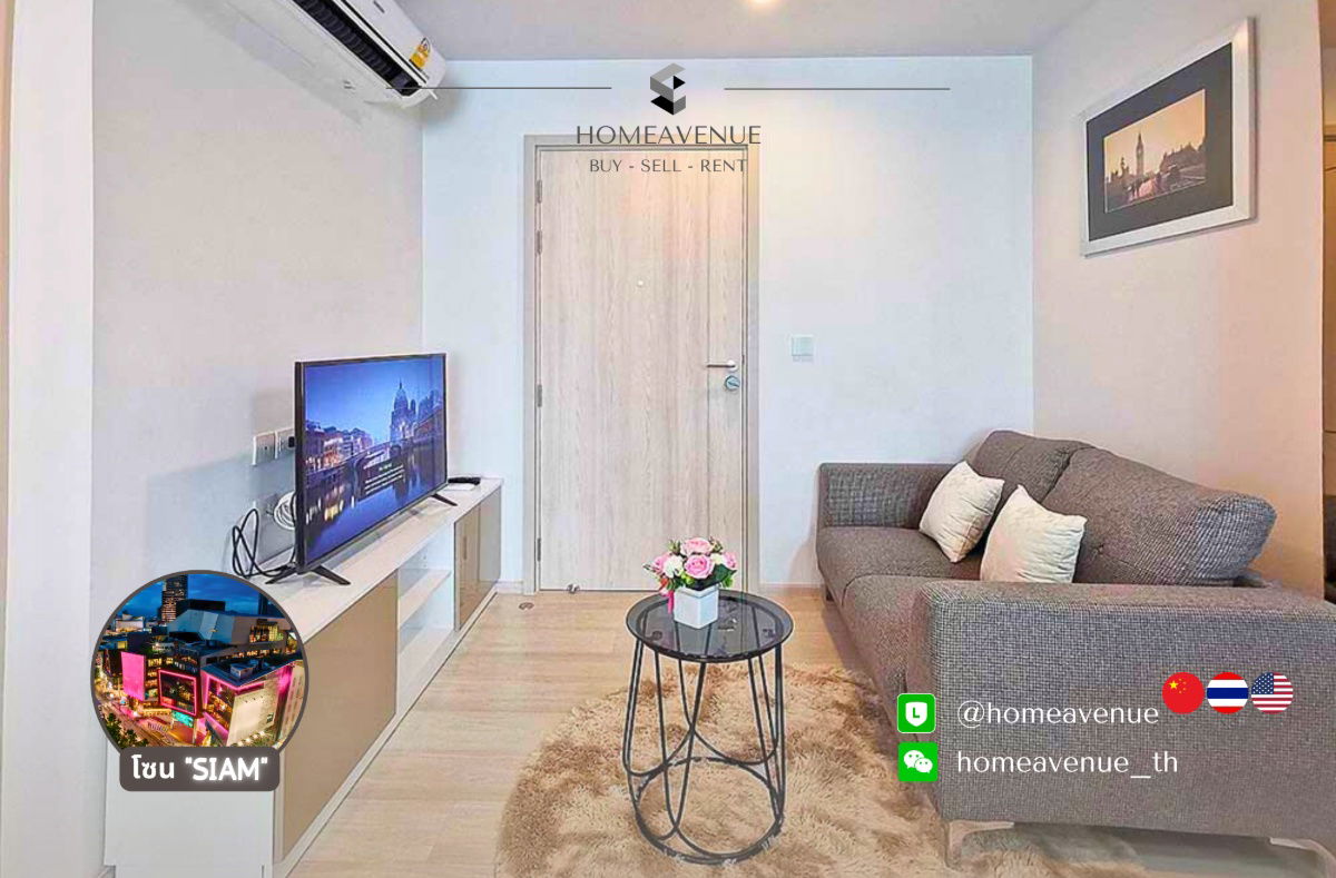 💡 HOMEAVENUE, find your place | Life One Wireless ✨ 1-Bed ‼️ 🚇 Just Steps from BTS Phloen Chit💥 Move-in Ready 📲 Line: @homeavenue ⭐HA-3718