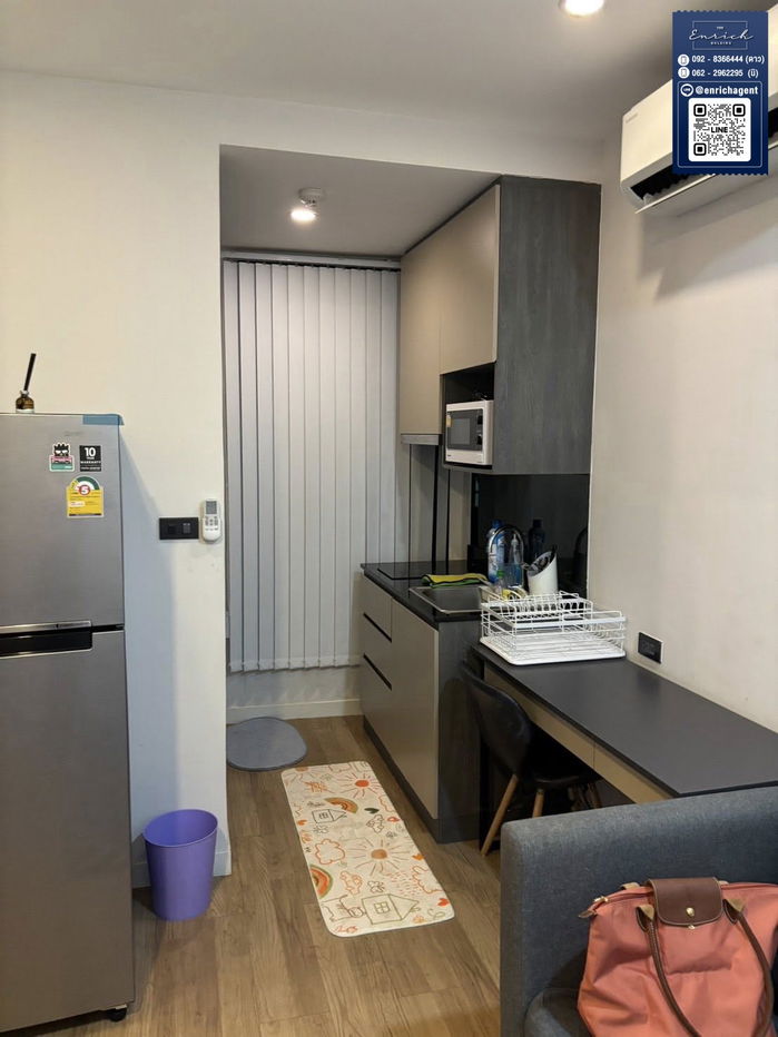 💙For rent Groove Ratchada - Rama 9, new room, never occupied, MRT Rama 9💙 Call 062-2962295 Ni // Line id: @enrichagent