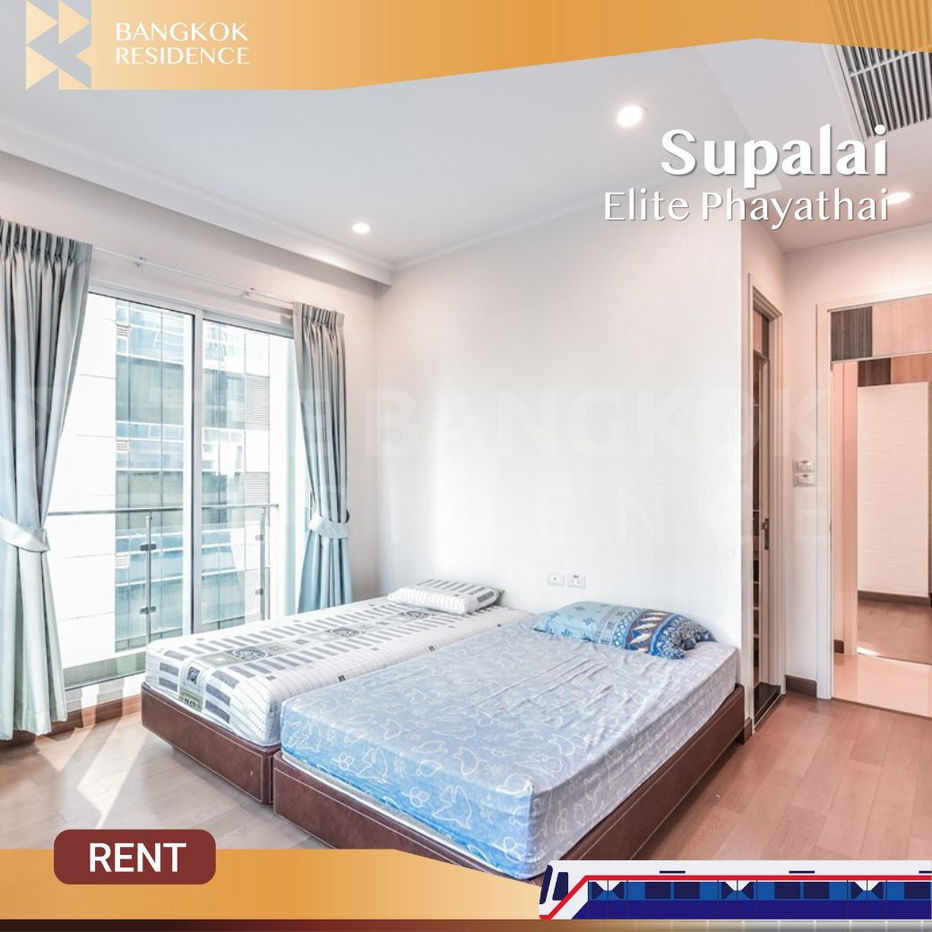 Supalai Elite Phayathai 💫 Newly renovated unit, Convenient location 🚇 Near BTS Phaya Thai