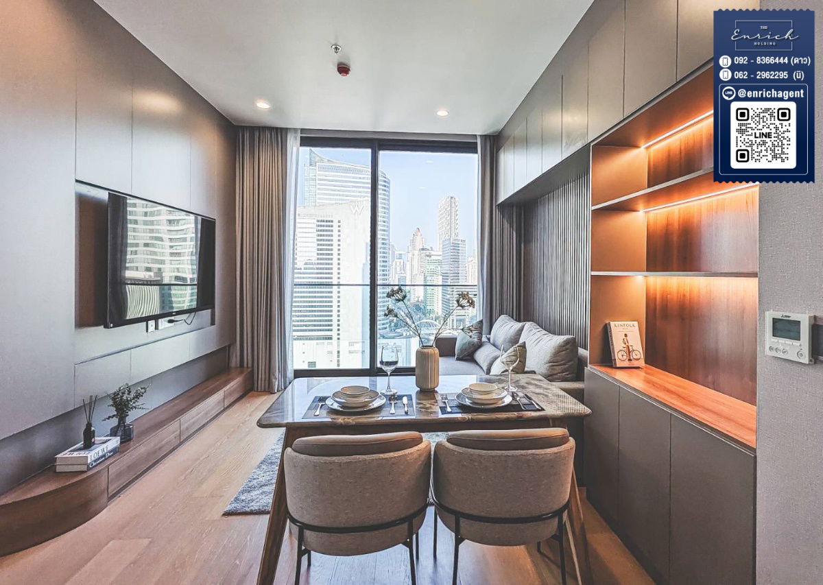 💙For rent Anil Sathorn 12, beautiful room, city view, next to BTS Saint Louis 💙 Call 092-8366444 Dao // Line id: @enrichagent