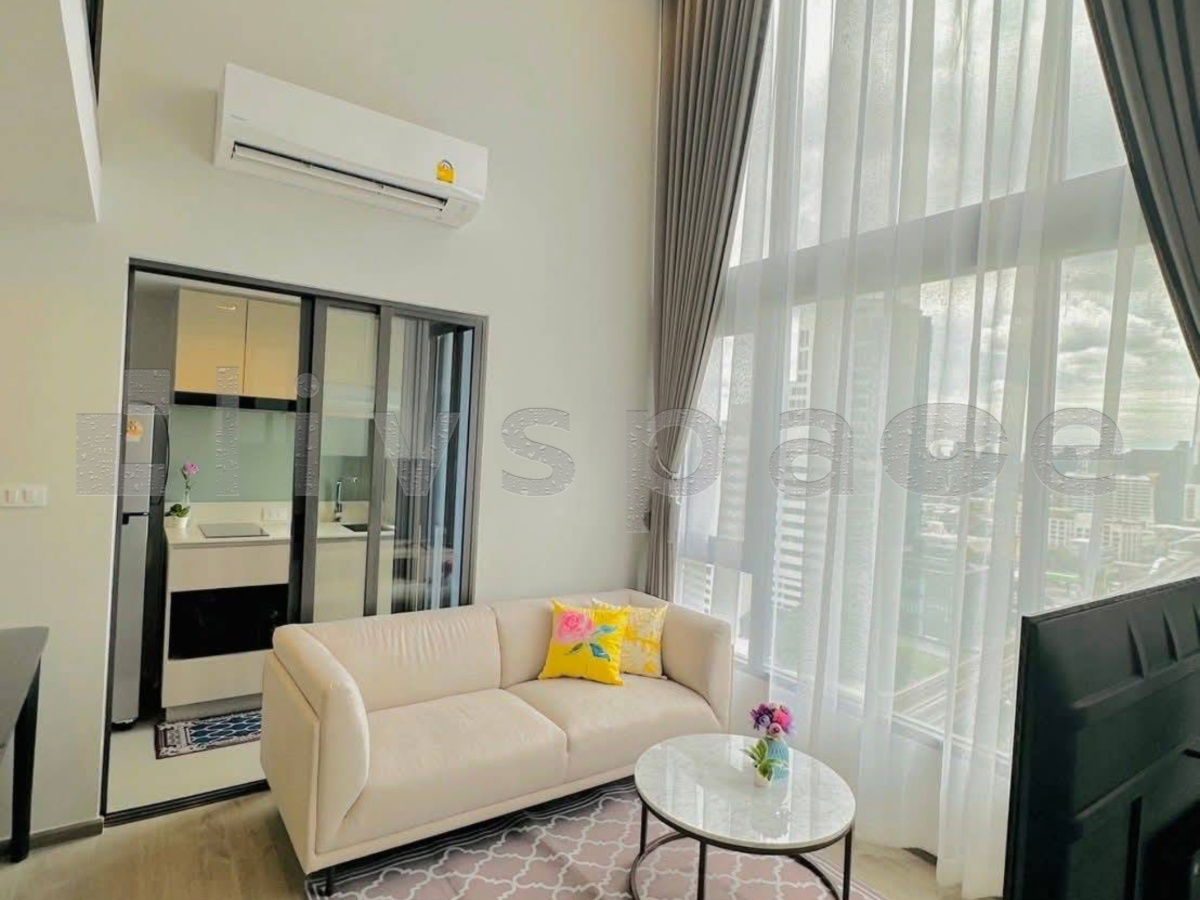 ▚ LD218ツ For Rent Piti Sukhumvit 101 [Premium Loft] 1 Bed ⭐ Rare Flagship Unit! High Ceiling, Unblocked View