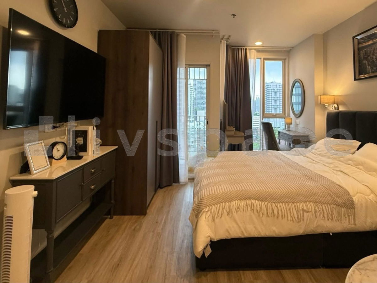 ▚ LD227ツ For Rent Culture Thonglor [Studio] ⭐ Best Price Online!၊ မီးဖိုချောင်ပိတ်၊ ဇိမ်ခံ အပြင်အဆင်