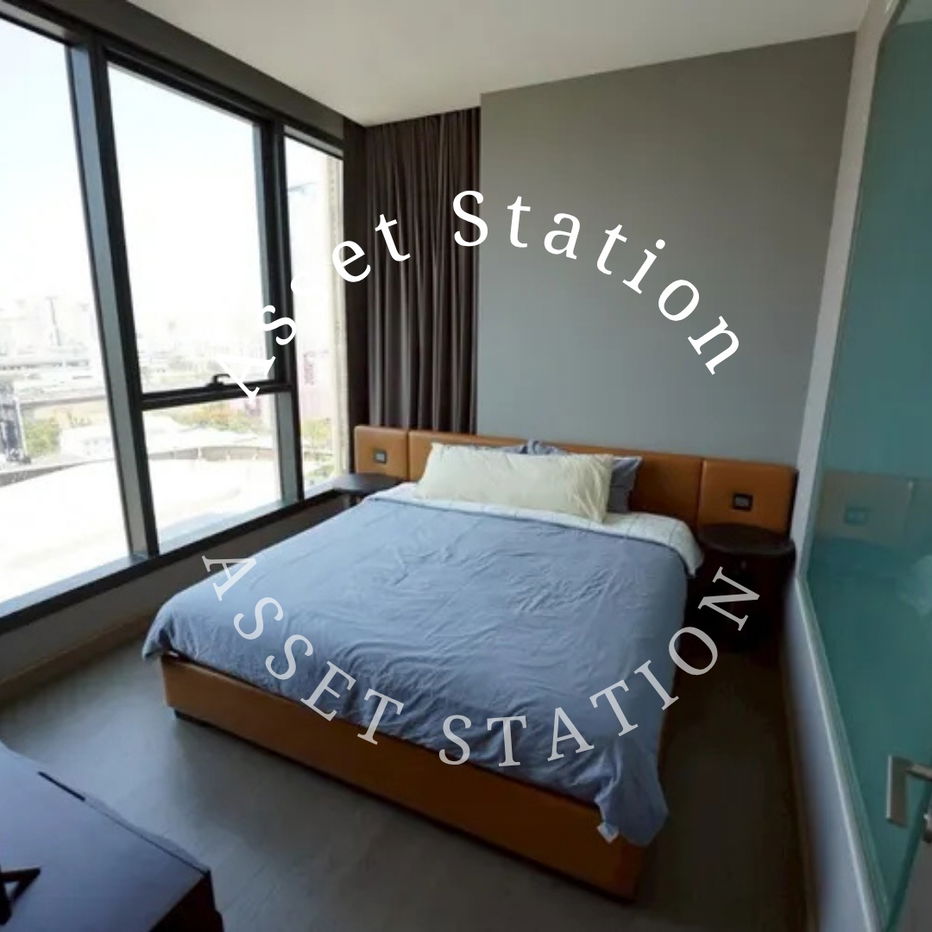 Luxury condo for rent THE ESSE at SINGHA COMPLEX, fully furnished, near MRT Phetchaburi