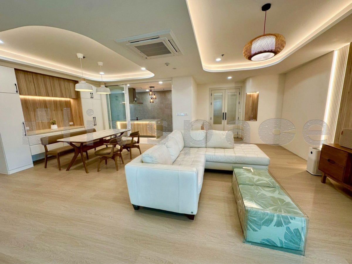 ▚ LD209ツ For Rent Nusasiri Grand [Direct BTS] 3 Bed ⭐ Fully Renovated! System Overhaul, Huge Chef's Kitchen