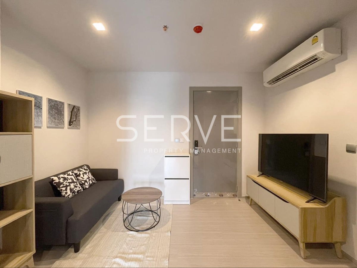 1 bed Large Room Nice Room  Fully Furnished Good Location Close To MRT Rama 9 350 m., CentralPlaza Grand Rama 9 @ Life Asoke - Rama 9