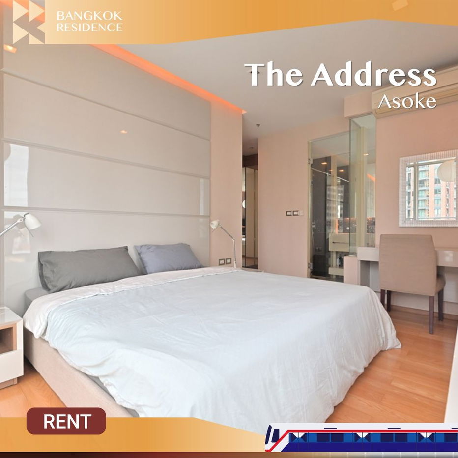 The Address Asoke 💚 Beautiful rooms, now available 💚 Near MRT Phetchaburi
