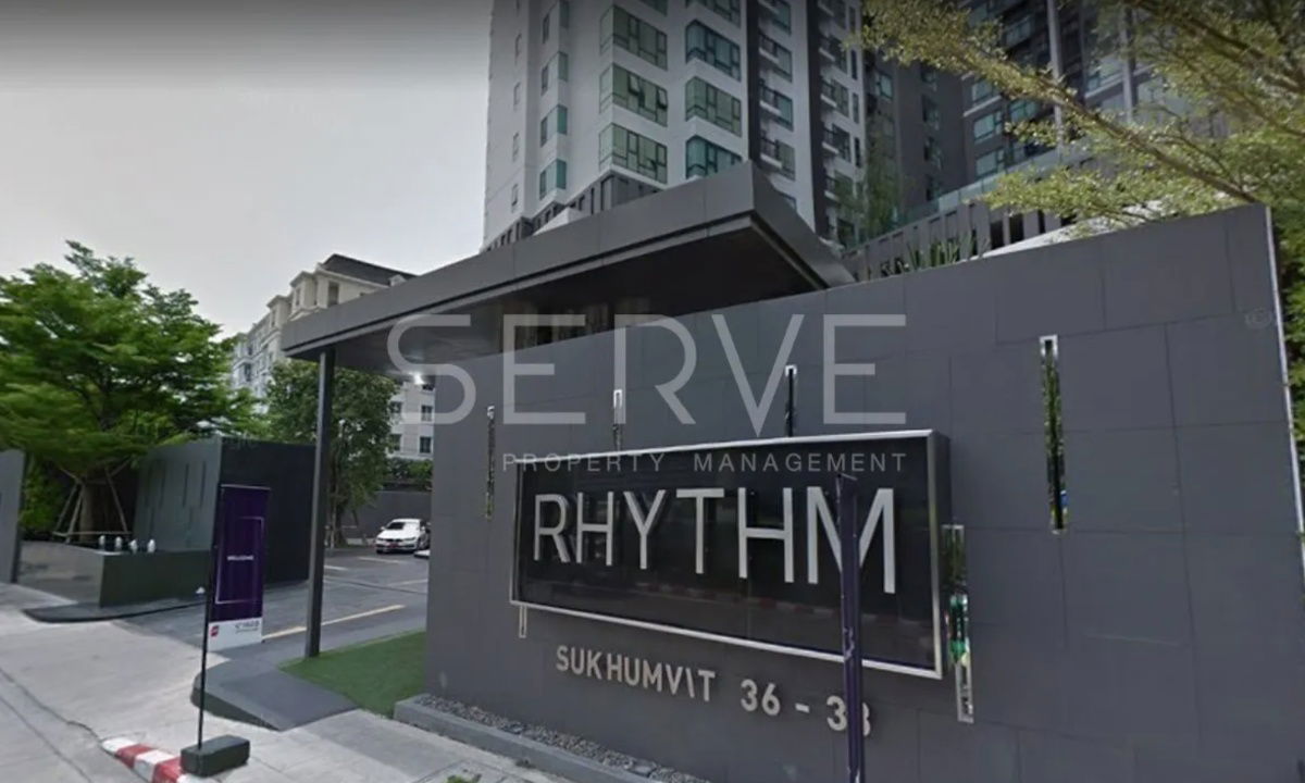 🔥Hot Price 16K🔥 - Studio 24.13 sq.m. Good Location Shuttle bus to BTS Thong Lo 350 m. at Rhythm Sukhumvit 36 - 38 Condo  / For Rent