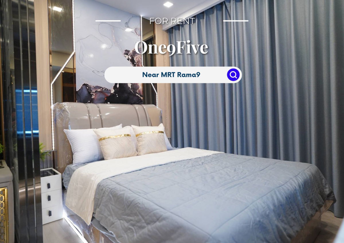 One9Five | Price 23,000 baht | Beautiful room, good view, fully furnished, ready to move in