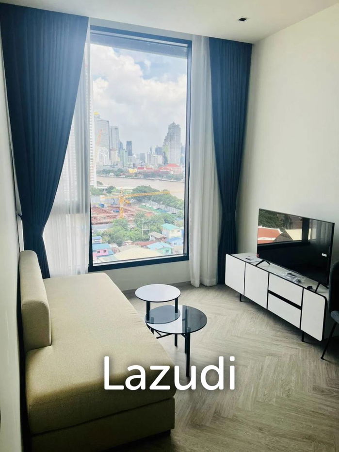 1 Bedroom 1 Bathroom 34 Sq.m Chapter Charoennakorn-Riverside