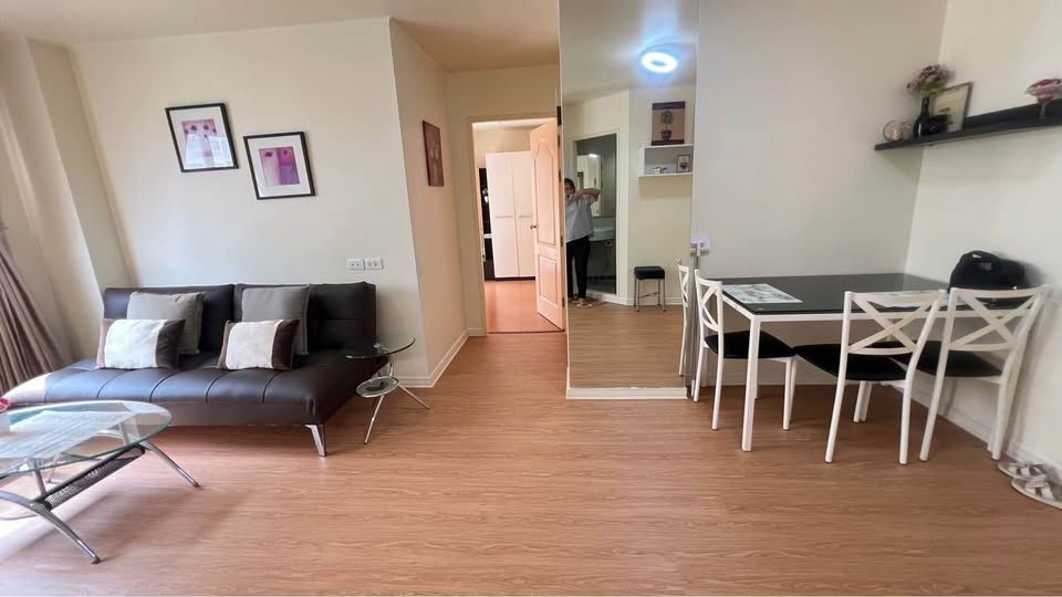 For Rent Lumpini Condo Town Nawamin Ramintra Km.8 Combined Unit 52sqm.