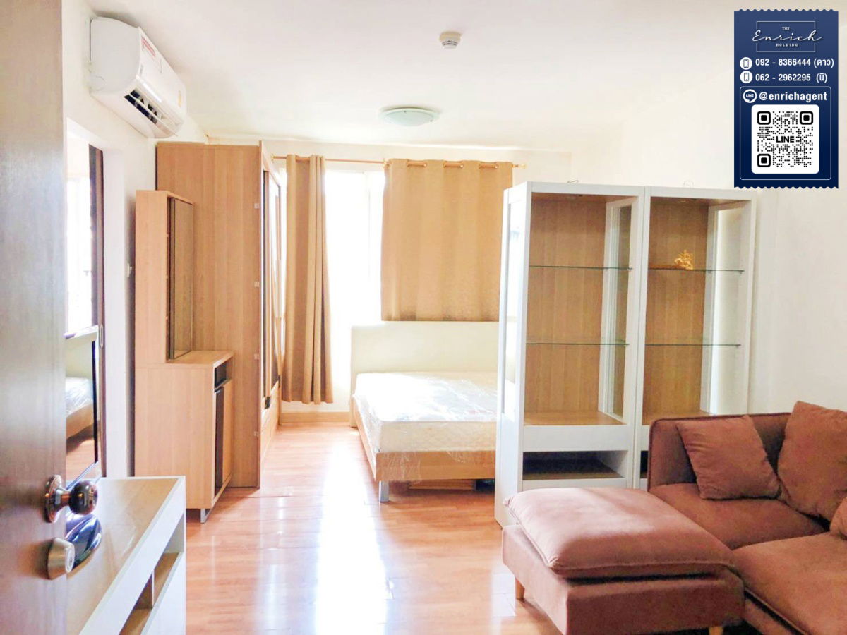 💙For rent: Ivy Ratchada, fully furnished, ready to move in, near MRT Ratchadaphisek💙 Call 062-2962295 Ni // Line ID: @enrichagent
