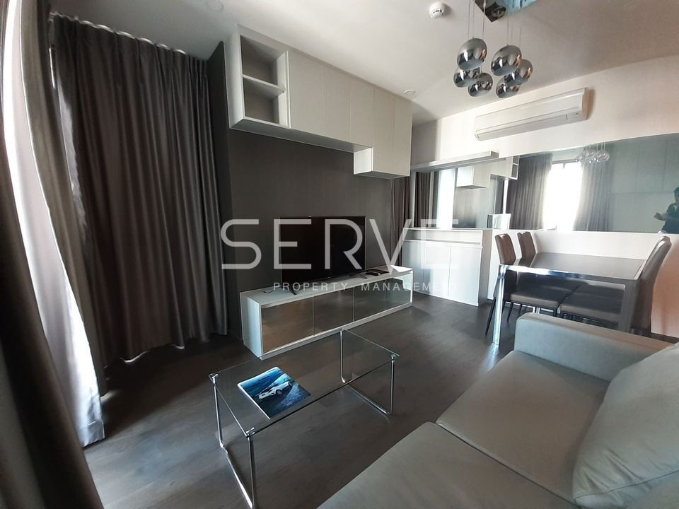 2 Beds with Bathtub Nice Room  Fully furnished  Private Lift Good Location Close to BTS Ratchathewi 390 m @  Ideo Q Siam-Ratchathewi