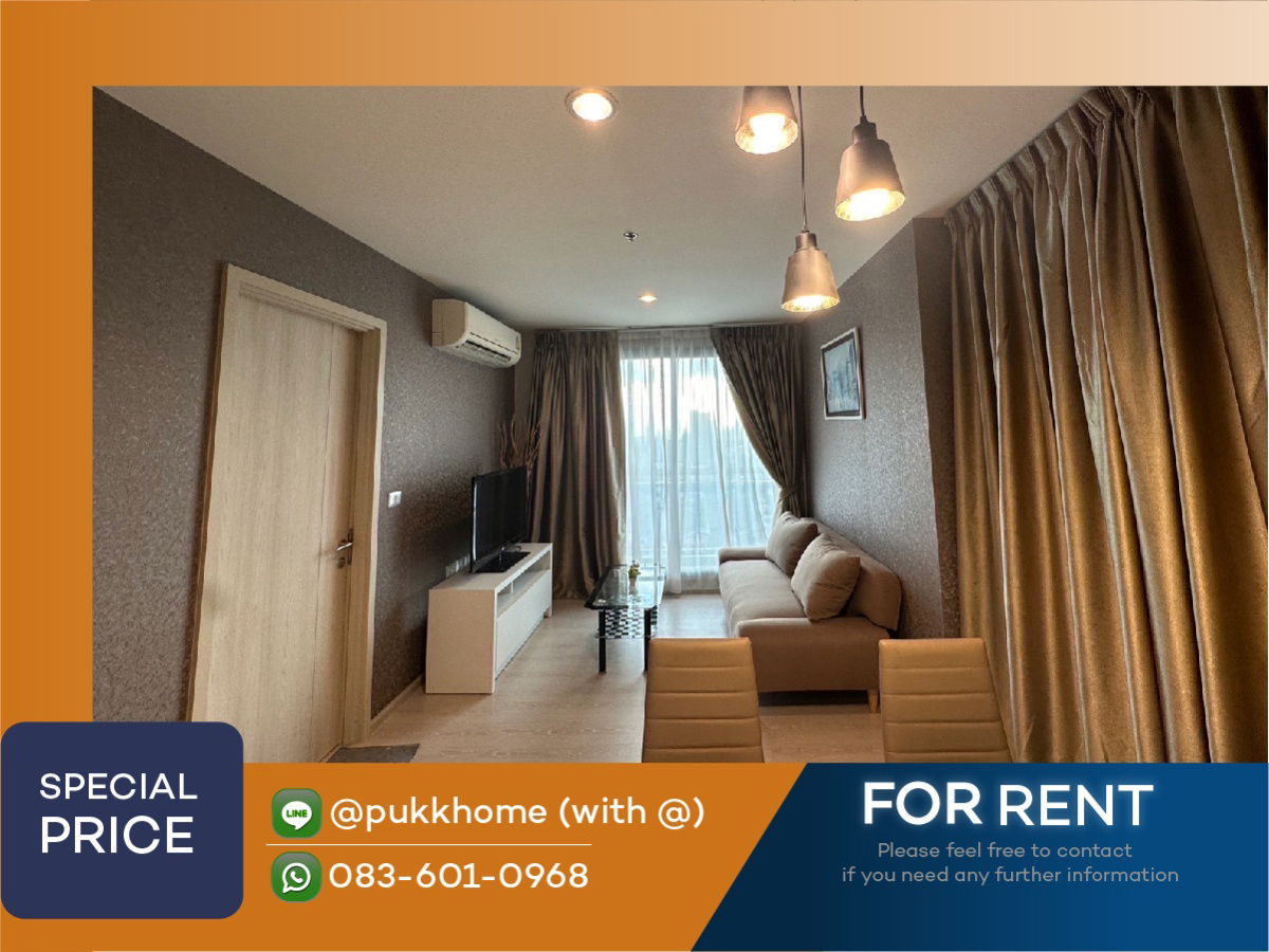 Rhythm Sukhumvit 42 | 48  sq.m. Fully furnished High floor 📞 Line : @pukkhome (with @)