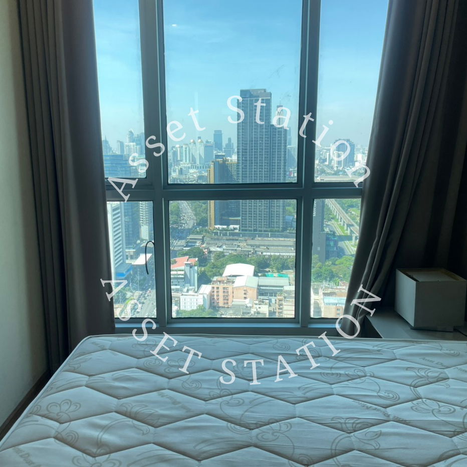 For rent! The Address Asoke, good price, fully furnished, near MRT Phetchaburi
