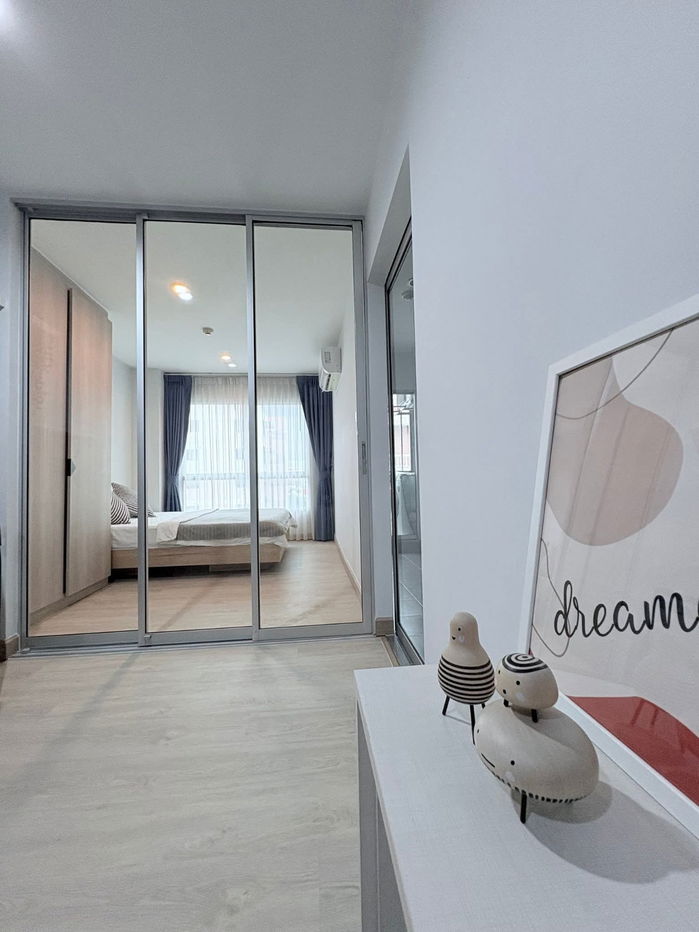 ☘️Condo For Rent Condo The kith Plus Sukhumvit 113 1 bedroom 28.5 sq.m near bts Samrong Fully fernished Lease  8500-