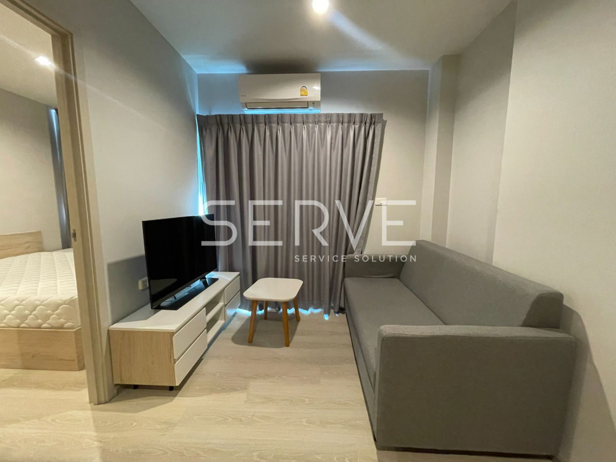 1 Bed  Unbloock View Nice Room Fully furnished Good Location 20 Steps From MRT Si La Salle Station  @ Nue Noble Srinakarin Lasalle