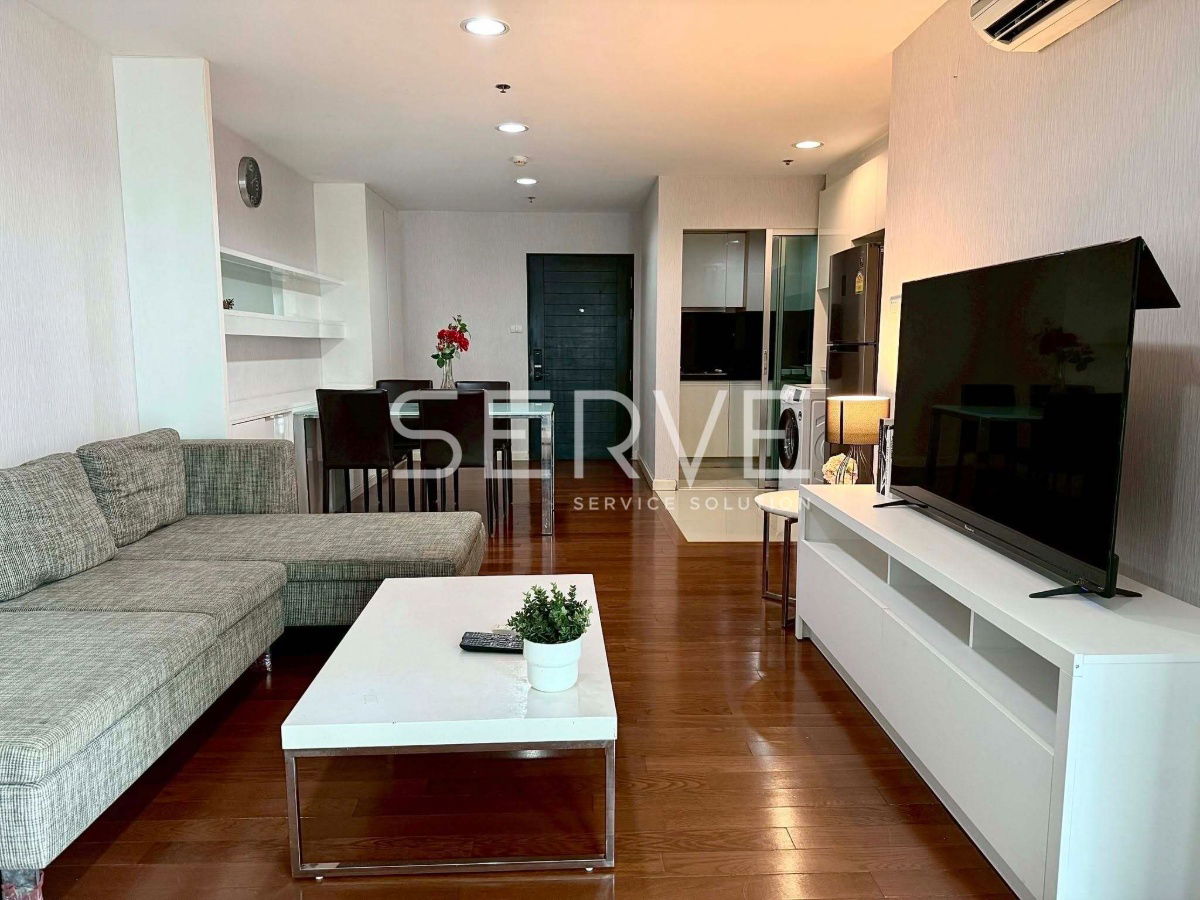 3 Beds with Bathtub Nice Room City View Fully furnished Good Location  Close to MRT Phra Ram 9  500 m.  @  Belle Grand Rama 9