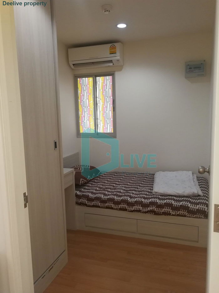 DL101721 Condo for rent, Lumpini Ville Ramkhamhaeng 60/2 near รถไฟฟ้า สายสีส้ม, ready to move in, call urgently 0656133286 LineID @897iyzll