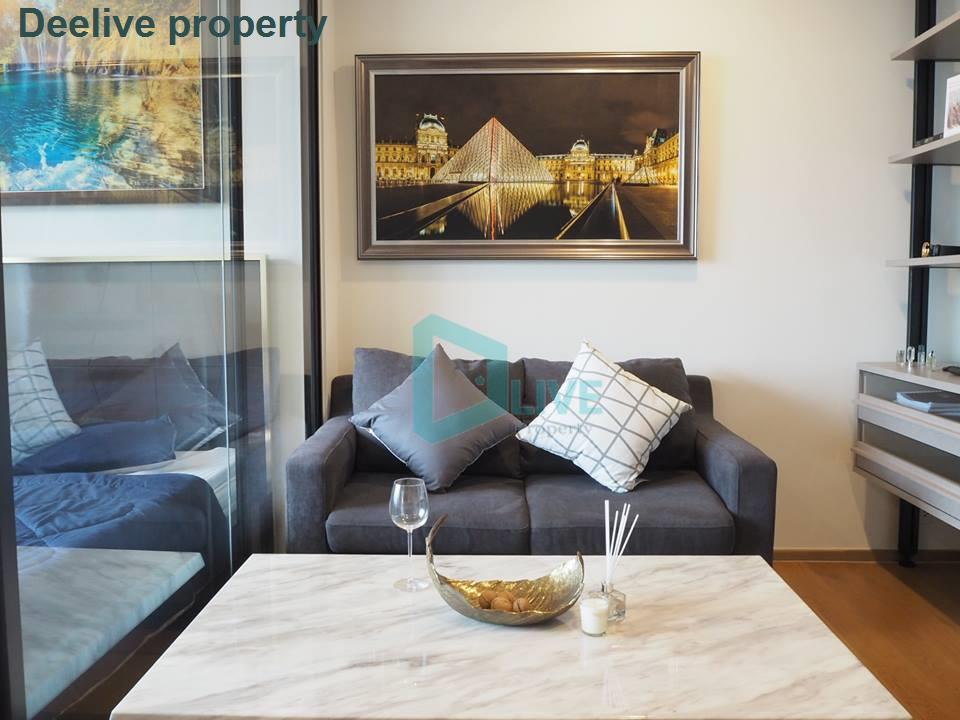 DL009668 Condo for rent, Noble Revo Silom near BTS Surasak, ready to move in, call urgently 0653619502 LineID @534wlwof