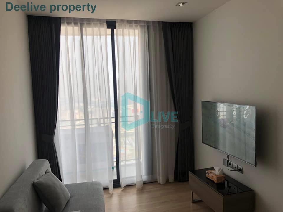 DL000503 Condo for rent, THE LINE Phahon - Pradipat near BTS Saphan Khwai, ready to move in, call urgently 0800343450 LineID @655ebbvc