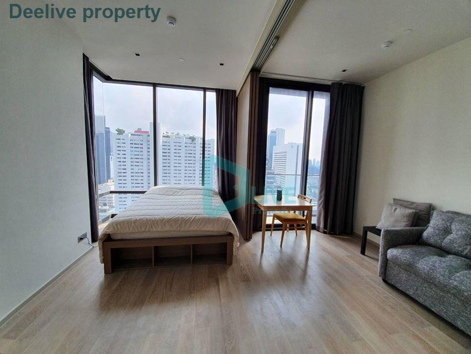 DL001456 公寓出租，Ashton Chula - Silom 靠近 MRT Samyan，准备入住，紧急致电 0842740999 LineID @523dslwi