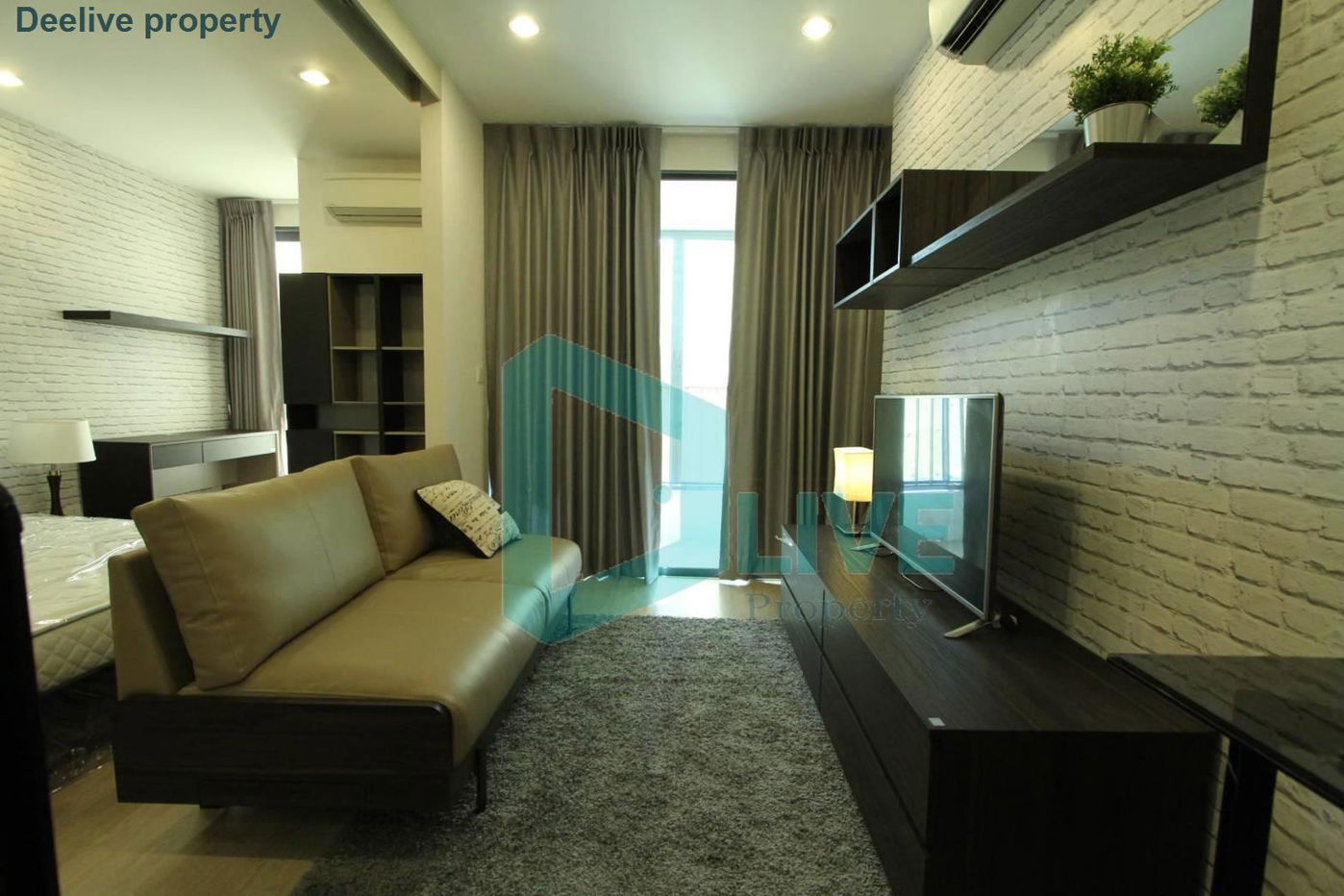 DL001586 Condo for rent, IDEO Q Chula - Samyan near MRT สามย่าน, ready to move in, call urgently 0800343450 LineID @655ebbvc