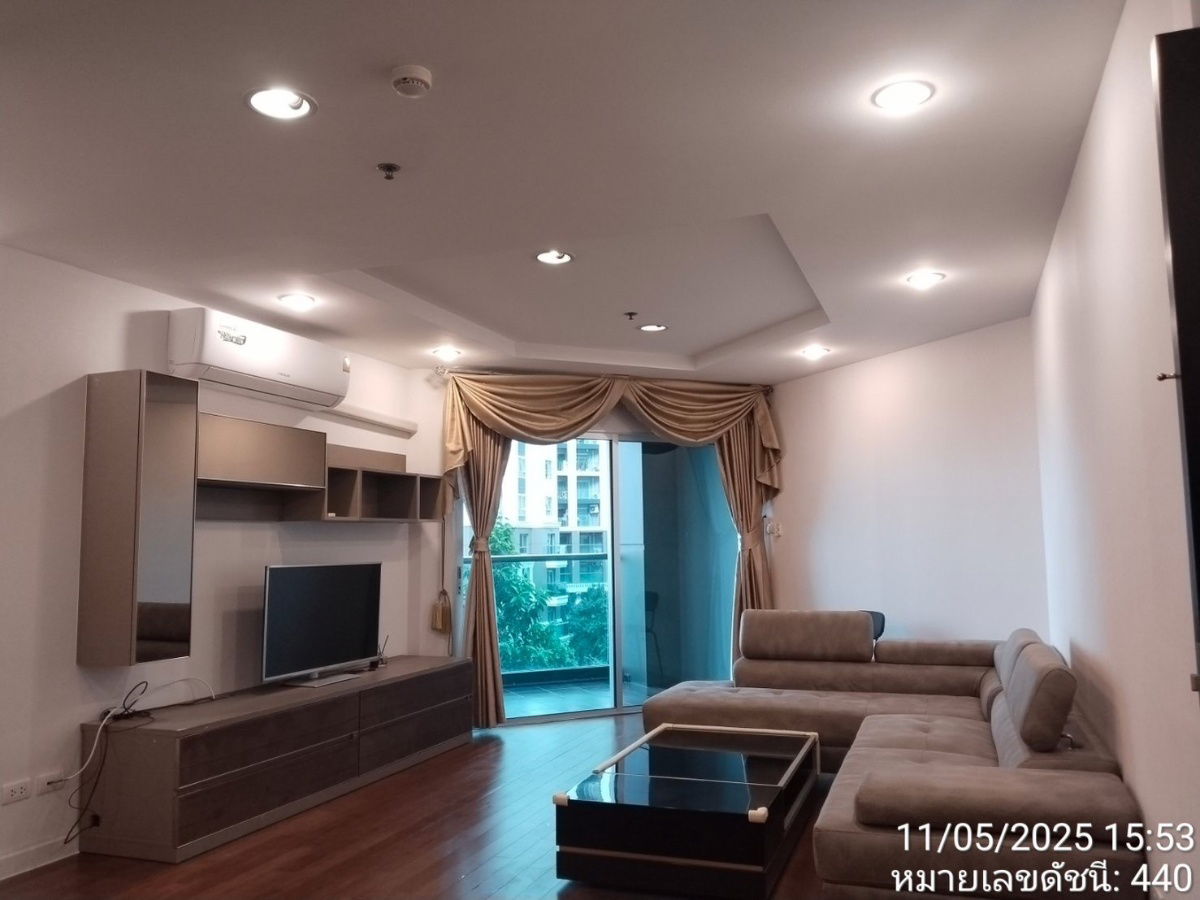For rent! Belle Grand Rama 9 Condo, near MRT Rama 9 300 meters, 2 bedrooms, 1 bathroom, 35,000 per month