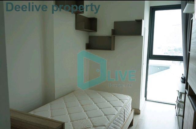 DL008428 Condo for rent, IDEO Mobi Sathorn near BTS Krung Thon Buri, ready to move in, call urgently 0638692663 LineID @257sxzzu