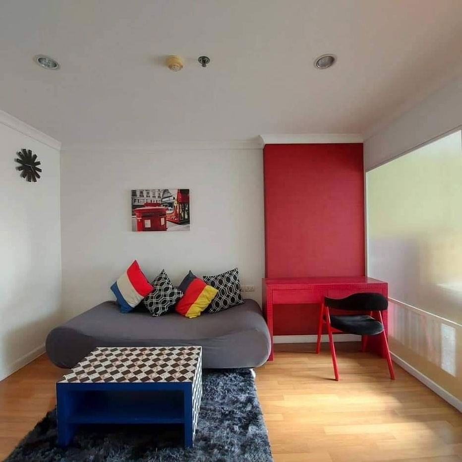 🥳[RAR2512-2329] Lumpini Place Rama IX - Ratchada. C Building, Fl.9th*Washing machine *Near MRT Rama 9💚Line id: @thefirstagent **