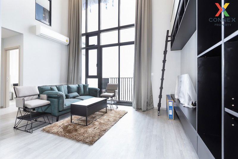 FOR RENT condo The line sukhumvit 101 , Duplex , nice view , high floor , BTS-Punnawithi , Bang Chak , Phra Khanong , Bangkok , CX-00573 ✅ Live chat with us ADD LINE @connexproperty ✅