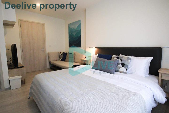 DL004202 Condo for rent, Life Asoke - Rama 9 near MRT พระราม 9, ready to move in, call urgently 0638692663 LineID @162cjixi