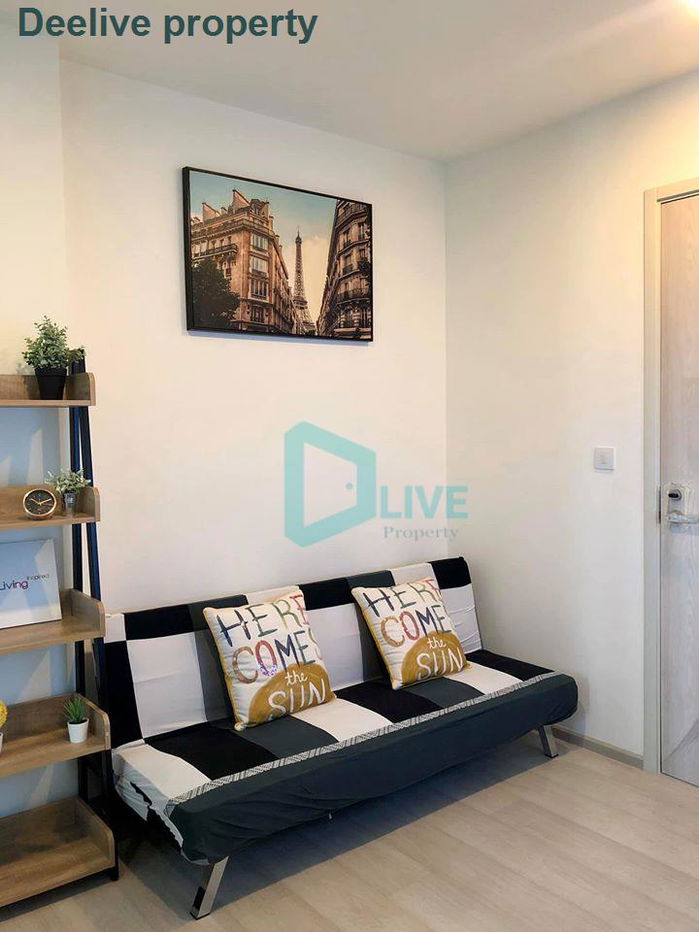 DL002333 Condo for rent, Life Asoke - Rama 9 near MRT พระราม 9, ready to move in, call urgently 0842740999 LineID @523dslwi