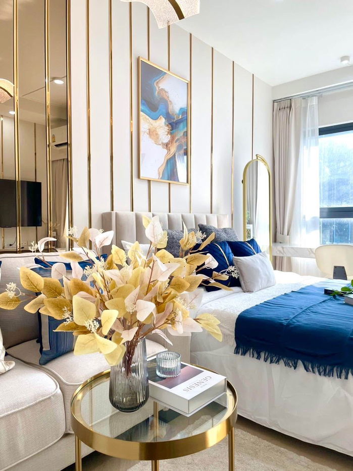 🔥Condo for rent   🌈IDEO New Rama 9 project  🪴in the middle of the city, the room very nice  🪴Ready to move in