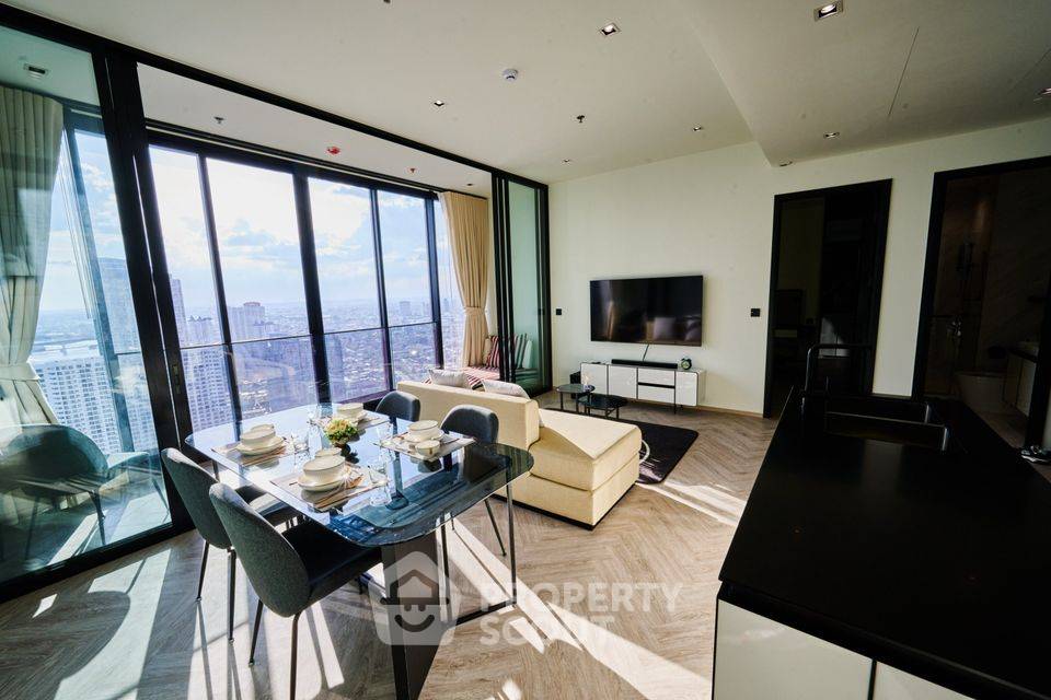 Chapter Charoennakhorn ရှိ 2-BR ကွန်ဒို - BTS Krung Thon Buri အနီးရှိ Riverside (ID 1406443)