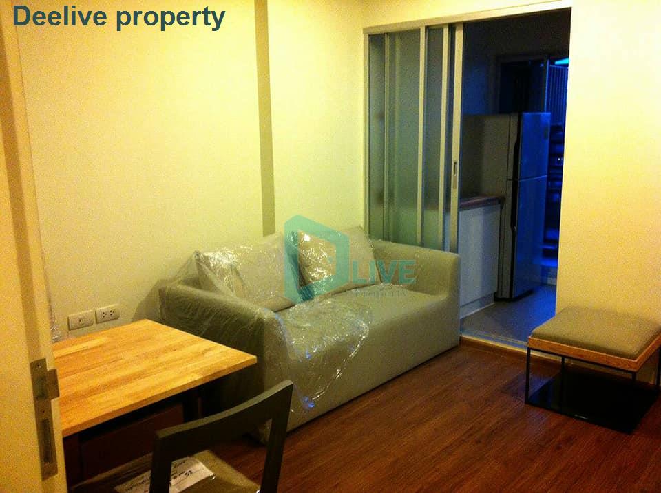 DL000716 Condo for rent, U Delight @ Huamak Station near -, ready to move in, call urgently 0653619502 LineID @534wlwof