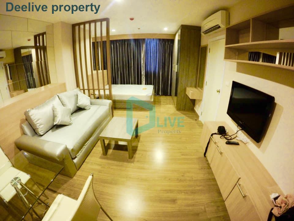 DL002494 Condo for rent, The Tree Interchange near MRT เตาปูน, ready to move in, call urgently 0656133286 LineID @897iyzll