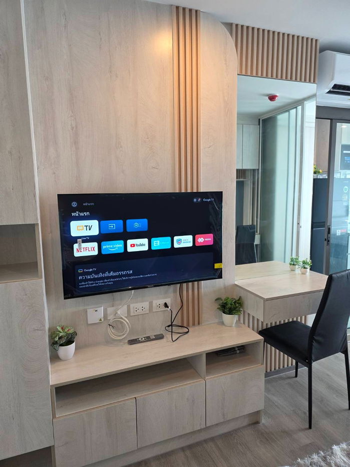 Condo for rent, Regent Home Wutthakat, Building A, 24th floor, built-in, luxurious throughout the room, open view, rental price 11,500  baht