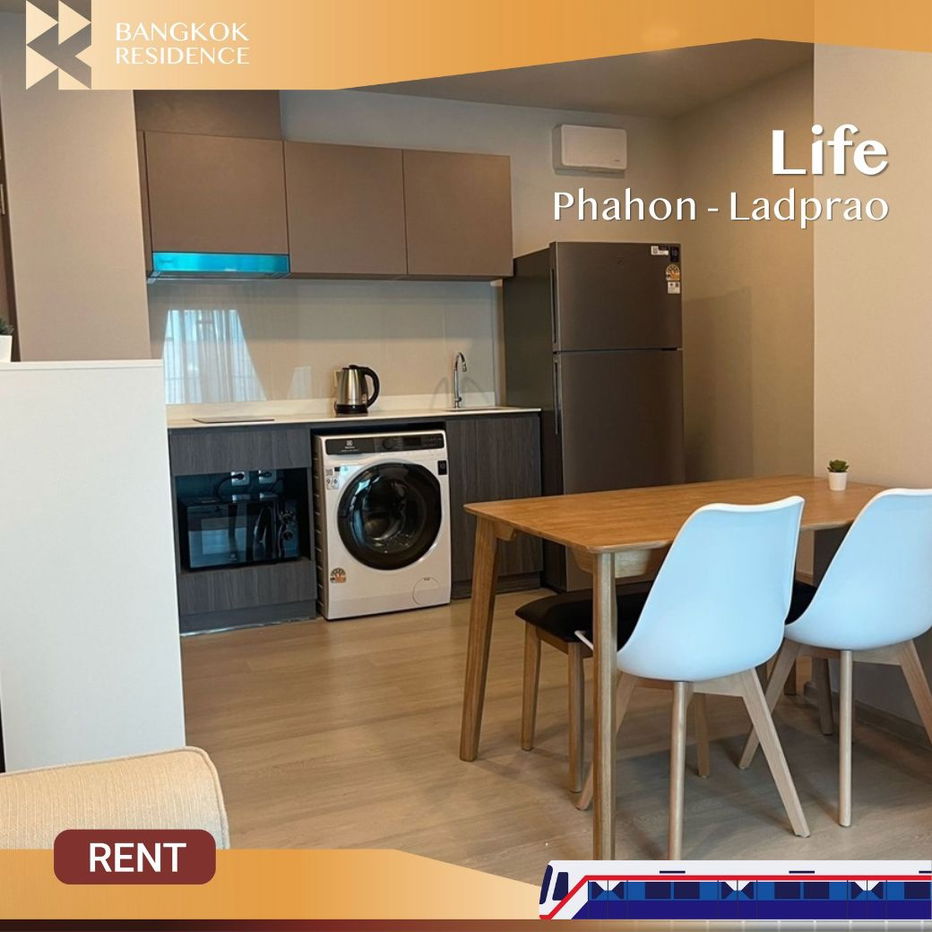 Life Phahon-Ladprao 💖 Beautiful unit, just became available, Near BTS Ha Yaek Lat Phrao