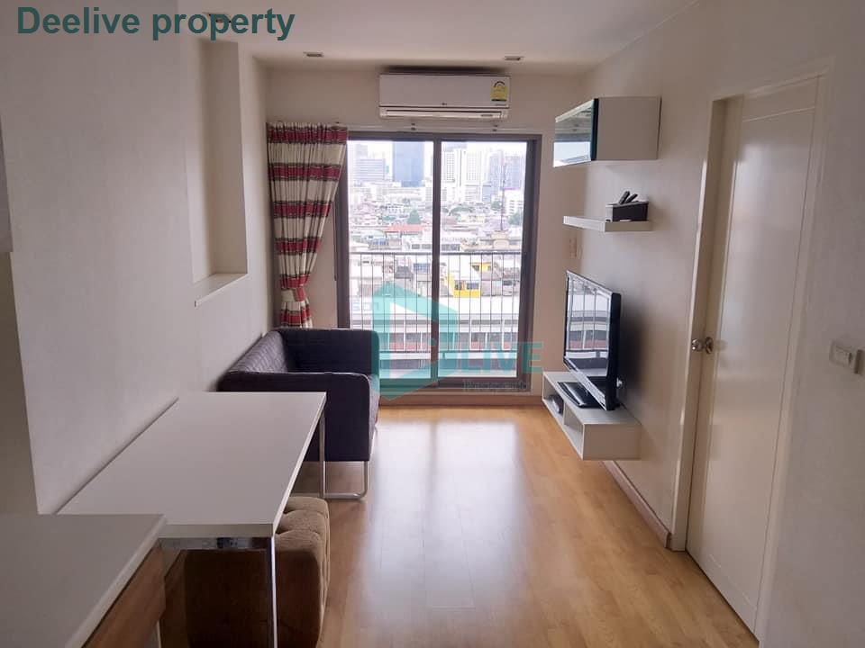 DL000286 Condo for rent, Casa Condo Asoke - Dindaeng near MRT พระราม 9, ready to move in, call urgently 0800343450 LineID @655ebbvc