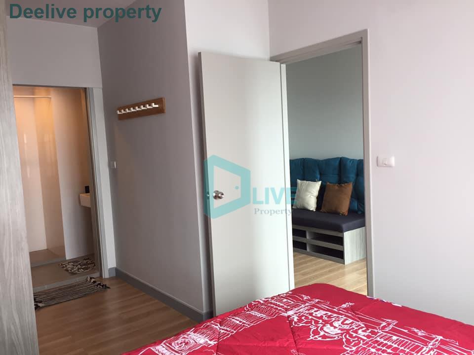 DL007080 公寓出租，Chapter One Midtown Ladprao 24 近MRT Ladprao，准备入住，紧急致电 0638692663 LineID @257sxzzu