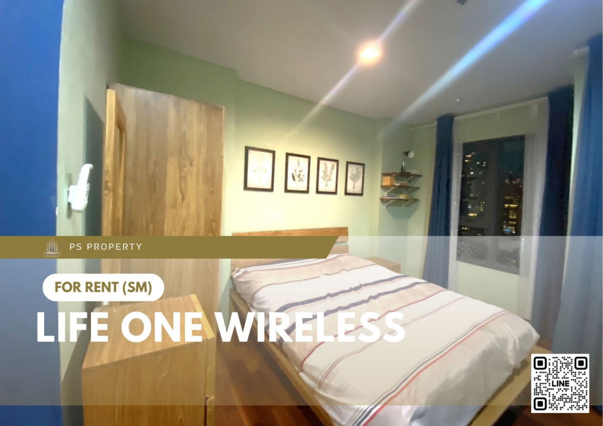 For rent ✨ Life One Wireless ✨ Fully furnished and equipped, near BTS Ploenchit
