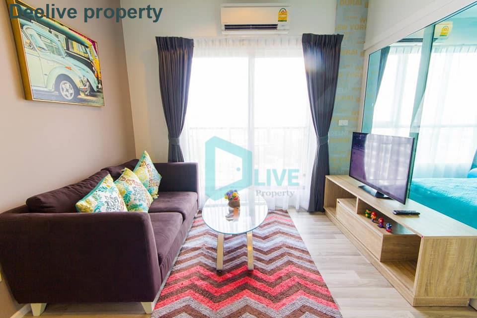 DL000956 Condo for rent, The Key Wutthakat near BTS Wutthakat, ready to move in, call urgently 0842740999 LineID @523dslwi