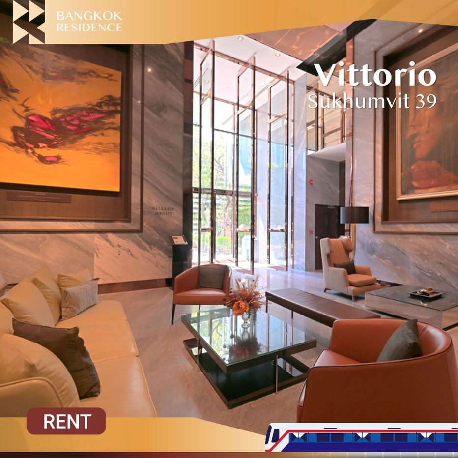 Vittorio Sukhumvit 39 ⭐ Stylish& Peaceful Unit with Garden View 🌿 Near BTS Phrom Phong