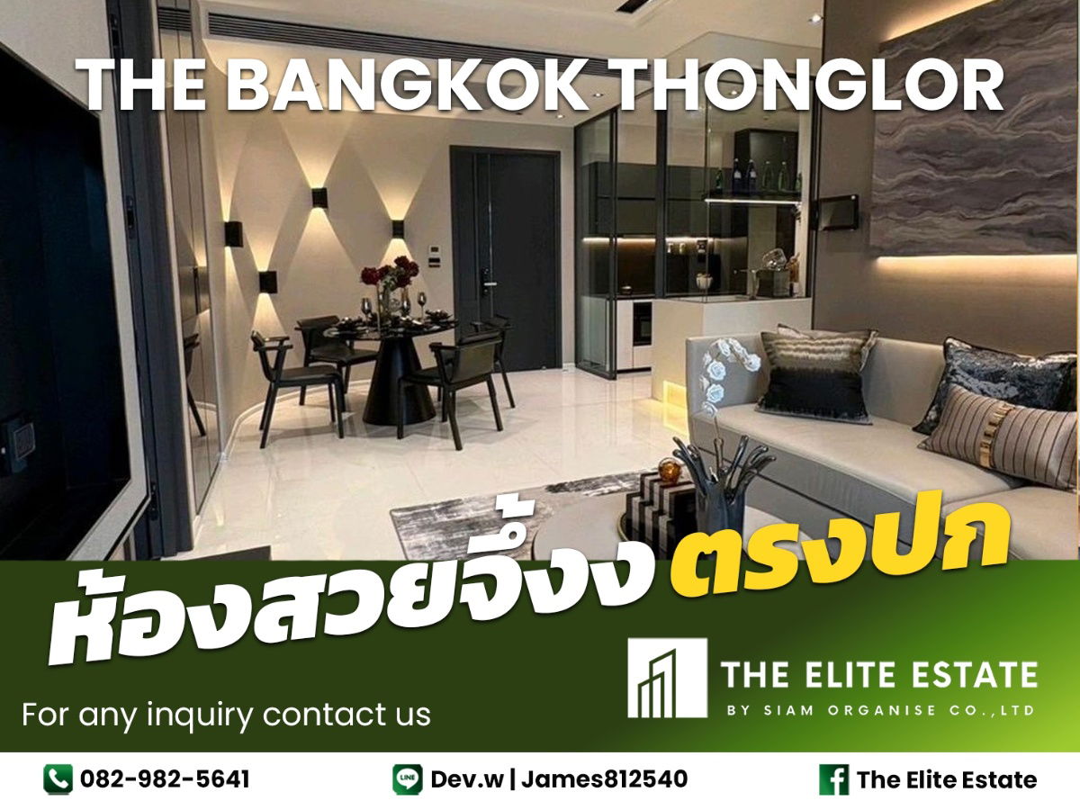 🔑✨ Exclusive Offer – Fully Furnished Condo at The Bangkok Thonglor