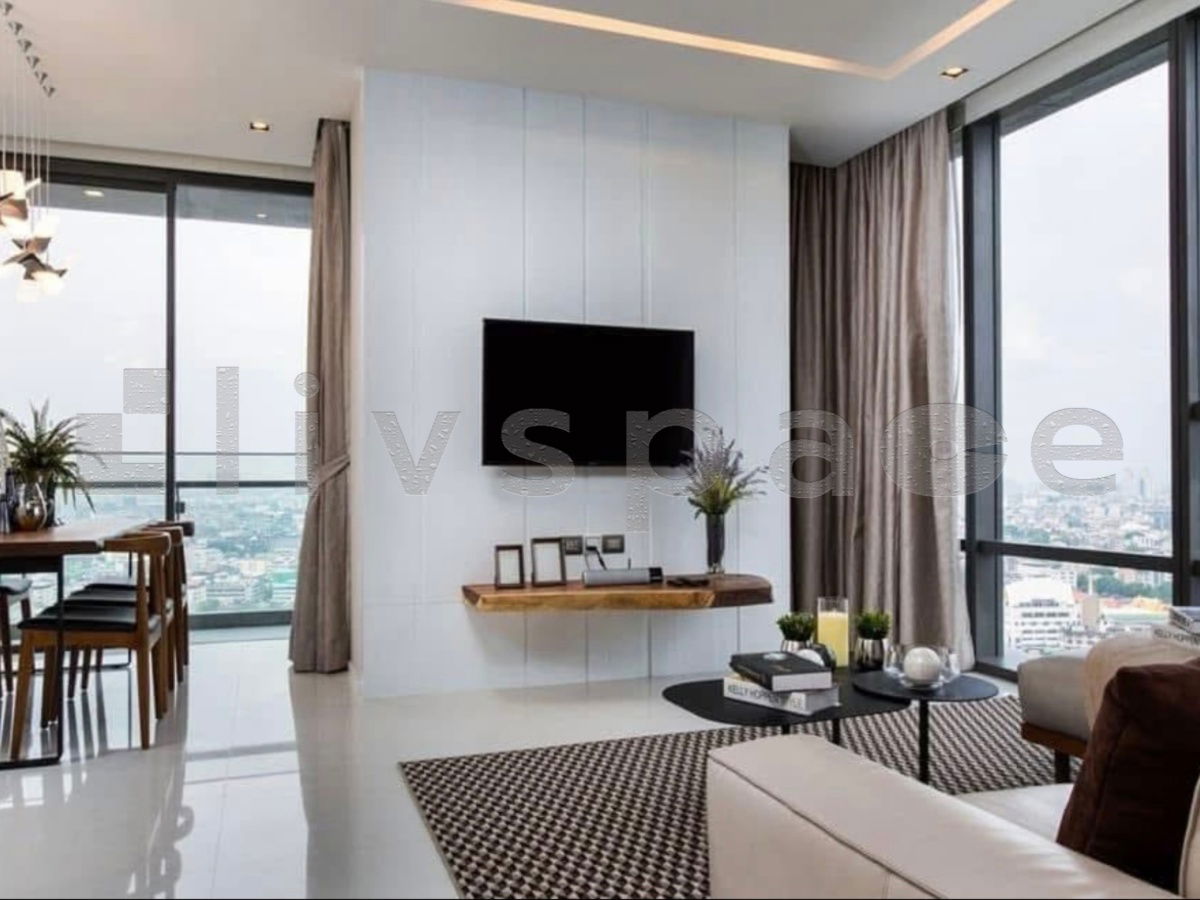 ▚ LD272ツ ငှားရန်ရှိသော The Bangkok Sathorn 2 Bed 104 Sqm Corner Unit!