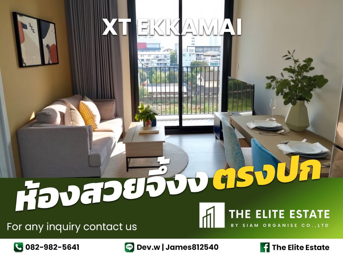 🔑✨ Exclusive Offer – Fully Furnished Condo at XT Ekkamai