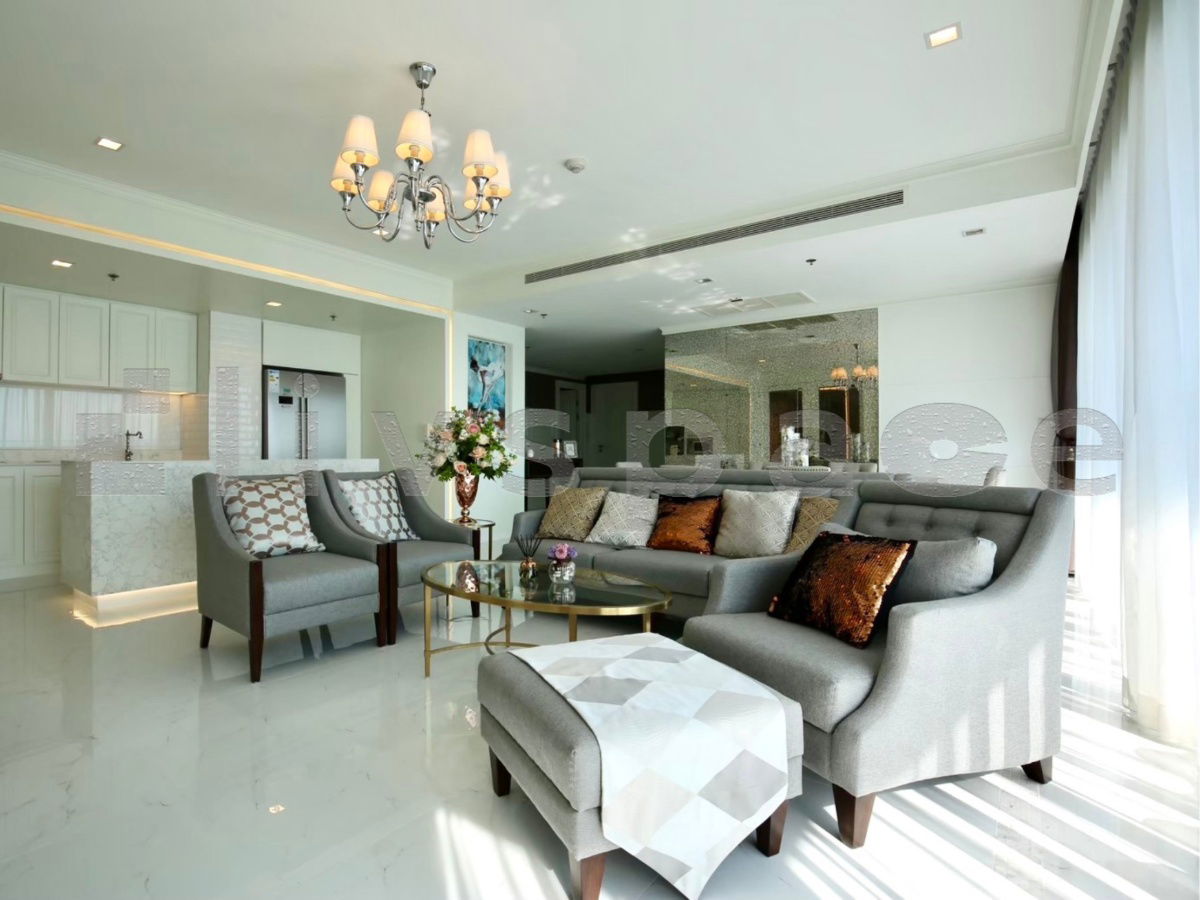 ▚ LD257ツ For Rent Star View (Rama 3) 3 Bed 160 Sqm!! ⭐ Full River View Private Lift [Ultimate Rare Unit] 130k