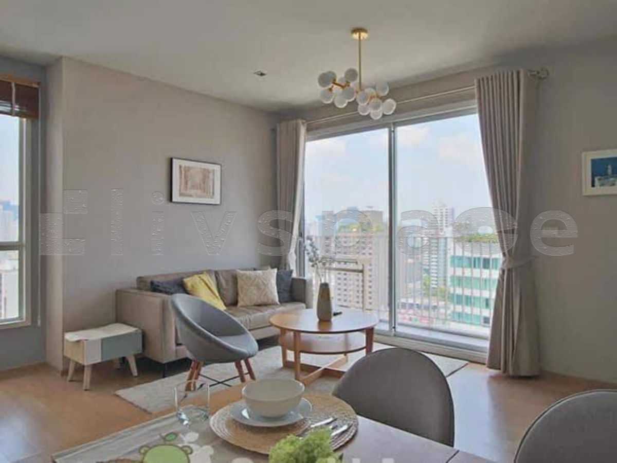 ▚ LD259ツ For Rent HQ Thonglor 1 Bed 58 Sqm Corner Unit!! ⭐ Newly Renovated Best Price 46k! (Market 50K++)