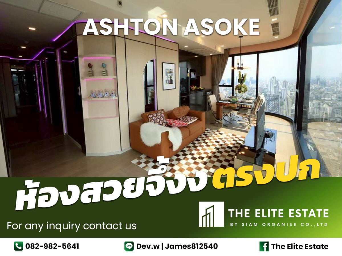 🔑✨ Exclusive Offer – Fully Furnished Condo at Ashton Asoke