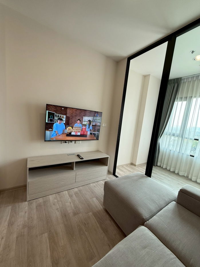 Condo for rent: Niche Mono Mega Space Bangna, ready to move in. If interested, contact Line @goodmanpro or call 0999029192.